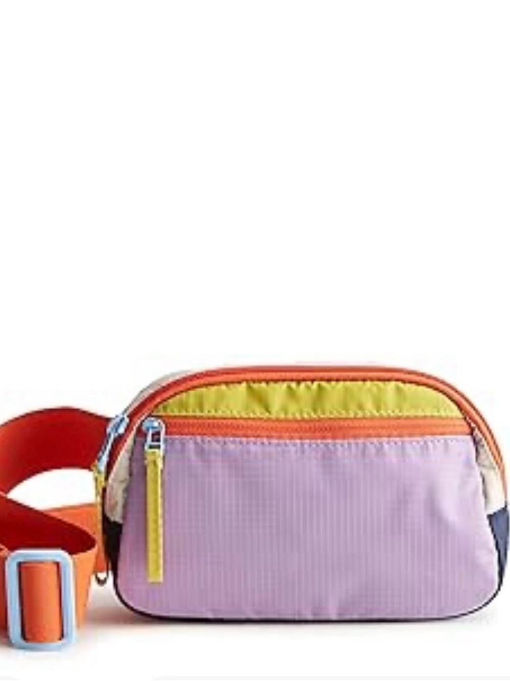 NWT Vera Bradley Women’s Woodward Small Belt Bag Kew Gardens Colorblock